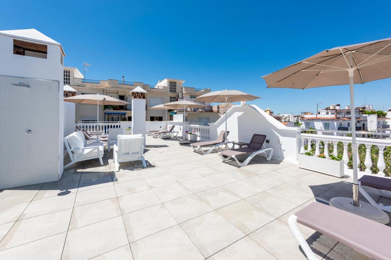 Apartamentos Toboso Plaza Нерха Экстерьер фото Rooftop terrace